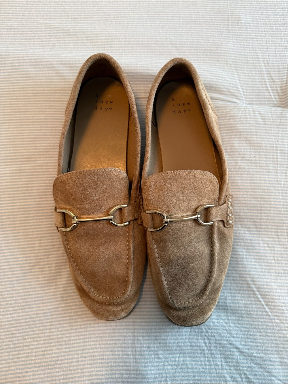 Target Tan Suede Loafers